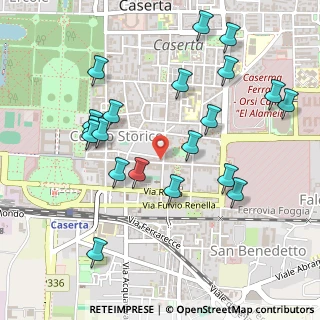 Mappa Corso Trieste, 81100 Caserta CE, Italia (0.5775)