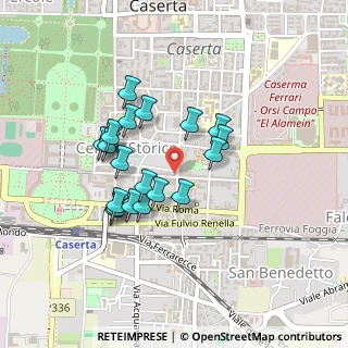 Mappa CODICE CITOFONO, 81100 Caserta CE, Italia (0.4)