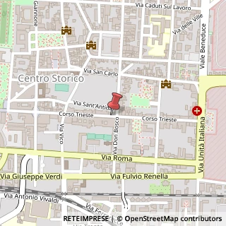 Mappa Corso Trieste,  173, 81100 Caserta, Caserta (Campania)