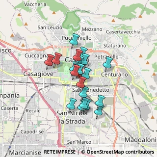 Mappa Centro Storico, 81100 Caserta CE, Italia (1.3195)