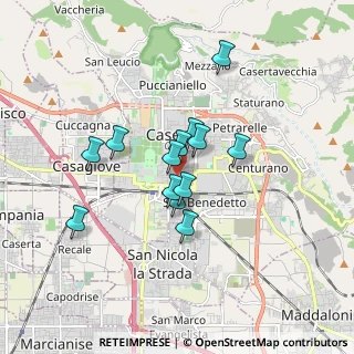 Mappa CODICE CITOFONO, 81100 Caserta CE, Italia (1.38538)