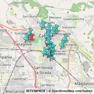 Mappa CODICE CITOFONO, 81100 Caserta CE, Italia (1.21389)