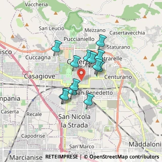 Mappa CODICE CITOFONO, 81100 Caserta CE, Italia (1.29308)