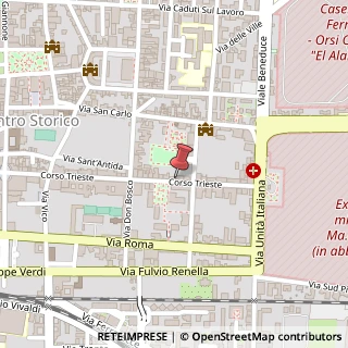 Mappa Corso Trieste, 231, 81100 Caserta, Caserta (Campania)