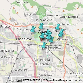 Mappa Piazza Dante, 81100 Caserta CE, Italia (1.00308)