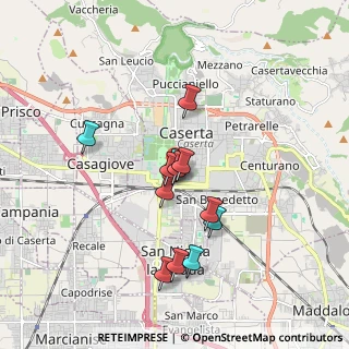 Mappa Piazza Dante, 81100 Caserta CE, Italia (1.54667)
