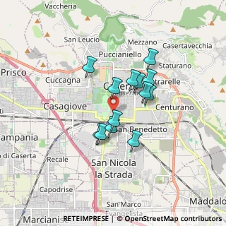 Mappa Piazza Dante, 81100 Caserta CE, Italia (1.35154)