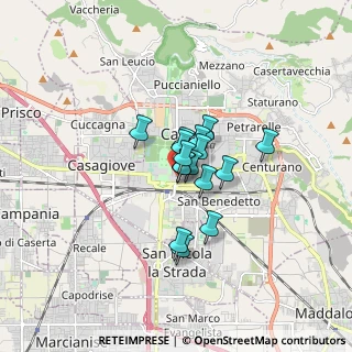 Mappa Piazza Dante, 81100 Caserta CE, Italia (0.98875)