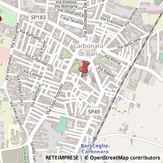 Mappa Piazza Giuseppe Garibaldi, 98, 70131 Bari, Bari (Puglia)