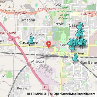 Mappa Via Santa Chiara, 81100 Caserta CE, Italia (1.33308)