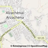 Kaart Arzachena