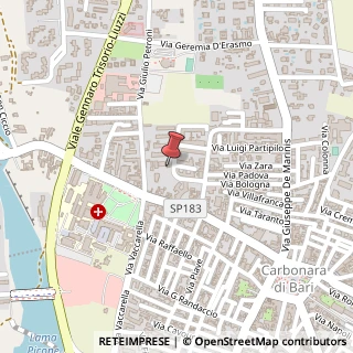 Mappa Via Pepe Francesco, 4, 70131 Bari, Bari (Puglia)