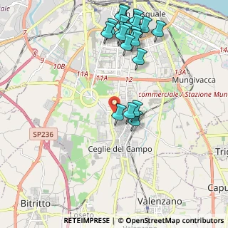 Mappa Viale Gennaro Trisorio-Liuzzi, 70124 Bari BA, Italia (2.4965)