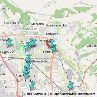 Mappa Via Raffaele Caravaglios, 81100 Caserta CE, Italia (2.64833)