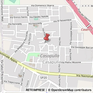 Mappa Piazza Natale, 4, 81020 Casapulla, Caserta (Campania)