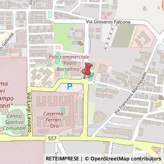Mappa Via borsellino paolo, 81100 Caserta, Caserta (Campania)