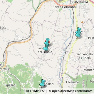 Mappa Via Angelo Zamparelli, 82010 San Leucio del Sannio BN, Italia (3.46909)