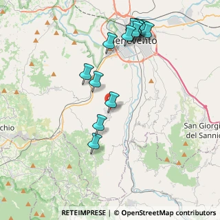 Mappa Via Angelo Zamparelli, 82010 San Leucio del Sannio BN, Italia (4.52077)
