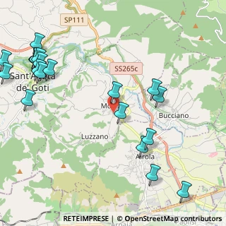 Mappa Via Nuova Europa, 82010 Moiano BN, Italia (3.0775)