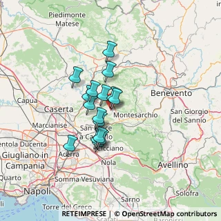 Mappa Via Nuova Europa, 82010 Moiano BN, Italia (10.21375)
