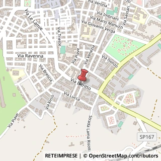Mappa Via Bitritto, 9A, 70026 Modugno, Bari (Puglia)