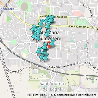 Mappa Vicolo Municipio, 81055 Santa Maria Capua Vetere CE, Italia (0.381)