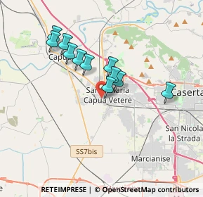 Mappa Via Salvador Allende, 81055 Santa Maria Capua Vetere CE, Italia (3.17909)