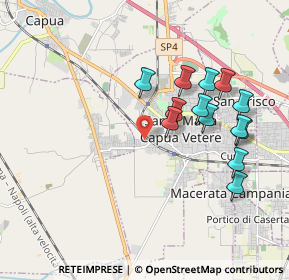 Mappa Via XXIV Maggio, 81055 Santa Maria Capua Vetere CE, Italia (1.98615)