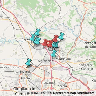 Mappa Via Quartiere Nuovo, 81022 Casagiove CE, Italia (4.94)