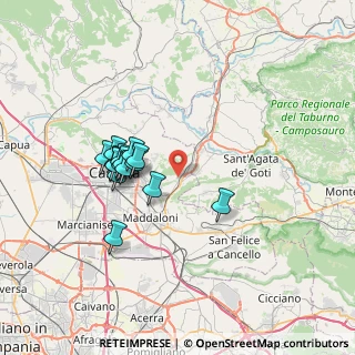 Mappa Via San Francesco, 81020 Valle di Maddaloni CE, Italia (6.49688)