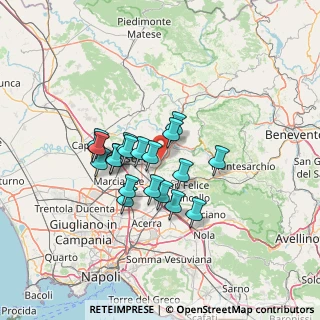 Mappa Via San Francesco, 81020 Valle di Maddaloni CE, Italia (11.3105)