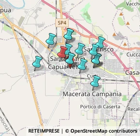 Mappa Via Gaetano Cappabianca, 81055 Santa Maria Capua Vetere CE, Italia (1.19813)