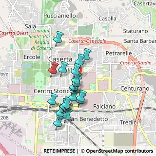 Mappa , 81100 Caserta CE, Italia (0.8355)