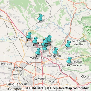 Mappa , 81100 Caserta CE, Italia (5.42417)