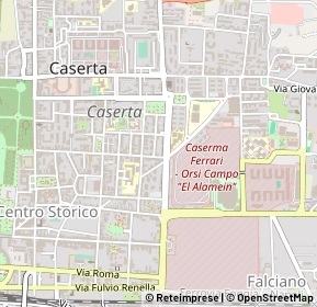 Mappa 81100 Caserta CE, Italia (0.6425)