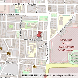 Mappa Via Caduti sul Lavoro, 79, 81100 Caserta, Caserta (Campania)