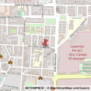 Mappa Via Michele Ferrara, 52, 81100 Caserta, Caserta (Campania)