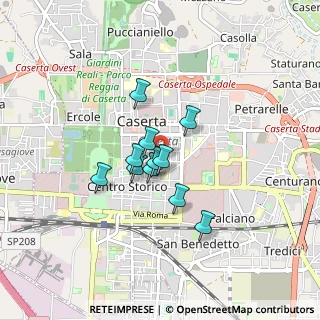 Mappa Via Tommaso Picazio, 81100 Caserta CE, Italia (0.60364)