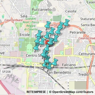 Mappa Via Tommaso Picazio, 81100 Caserta CE, Italia (0.6495)