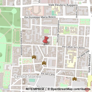 Mappa Via Bernardo Tanucci, 64, 81100 Caserta, Caserta (Campania)