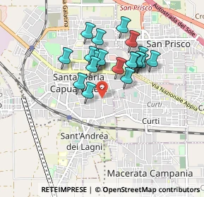 Mappa Via Melorio, 81055 Santa Maria Capua Vetere CE, Italia (0.771)