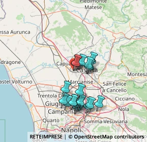 Mappa Via Melorio, 81055 Santa Maria Capua Vetere CE, Italia (13.214)