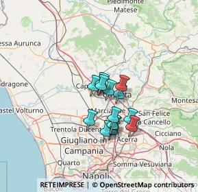 Mappa Via Melorio, 81055 Santa Maria Capua Vetere CE, Italia (9.62714)