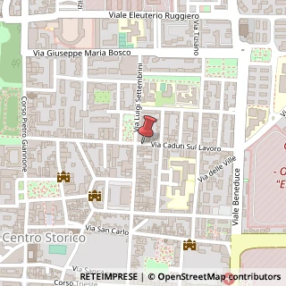 Mappa Via Caduti sul Lavoro, 6, 81100 Caserta, Caserta (Campania)