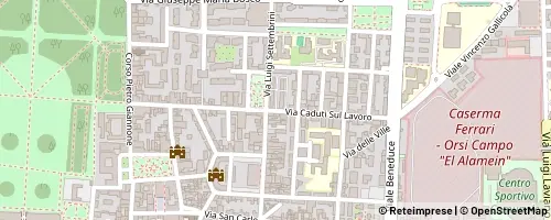 Mappa Caserta