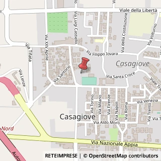 Mappa Parco San Vincenzo, 32, 81022 Casagiove, Caserta (Campania)