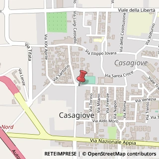 Mappa Via Quartiere Nuovo, 59, 81022 Casagiove, Caserta (Campania)