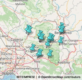 Mappa Via Provinciale, 82010 Bucciano BN, Italia (11.04375)