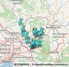 Mappa Via Provinciale, 82010 Bucciano BN, Italia (11.285)