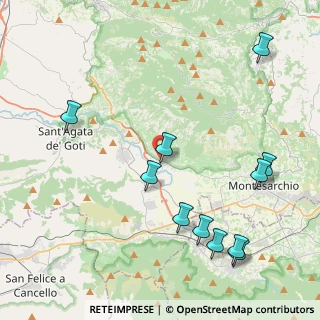 Mappa Via Provinciale, 82010 Bucciano BN, Italia (5.35)